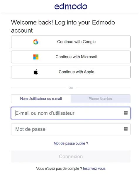 edmodo mon compte.